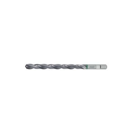 Holex Pro Steel Solid Carbide Drill, Weldon Shank, TiAlN Coated, 18 mm 123304 18